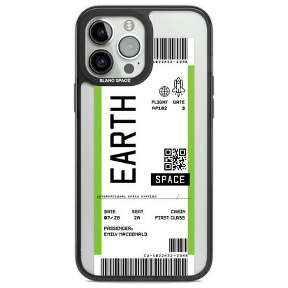 Personalised Earth Travel Ticket