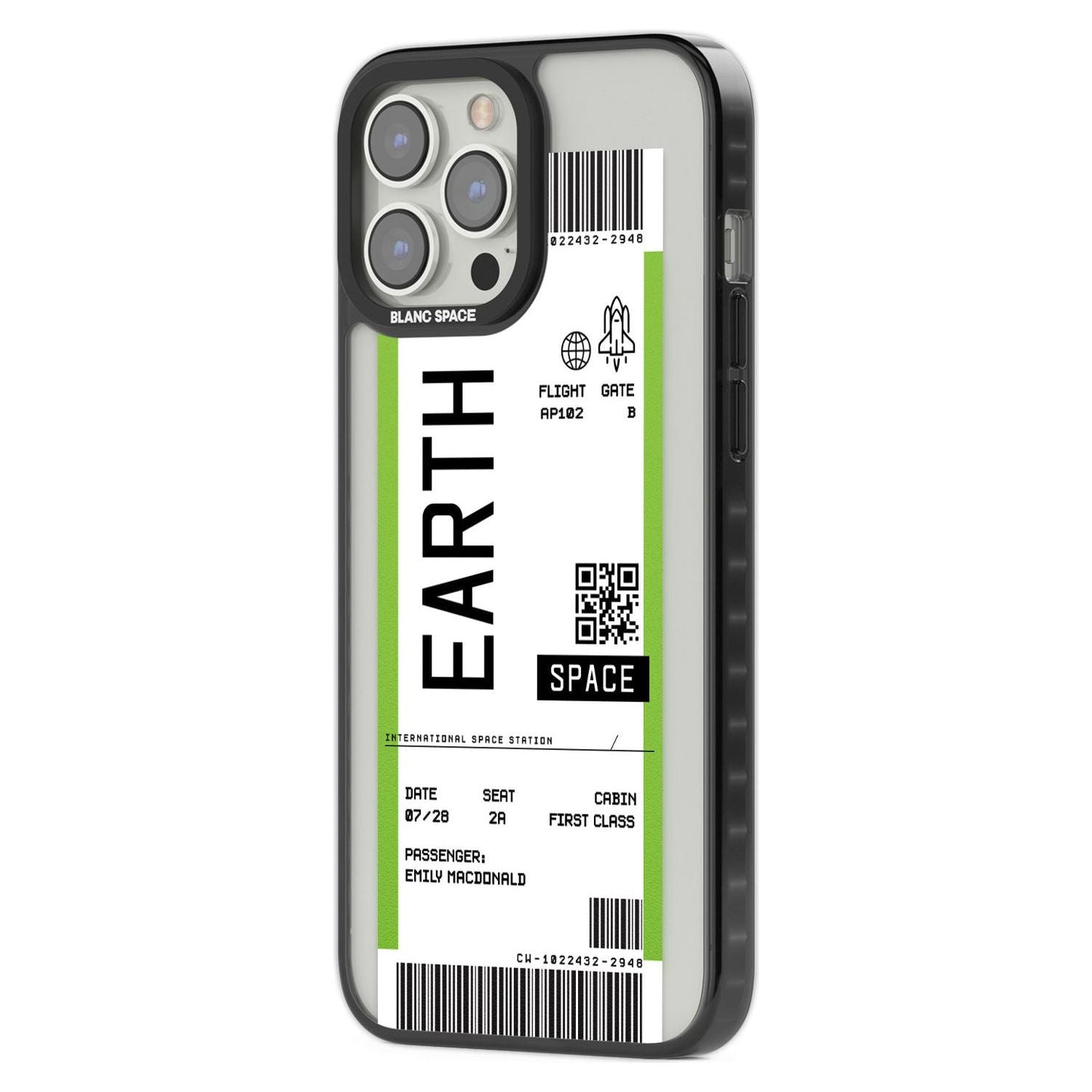 Personalised Earth Travel Ticket