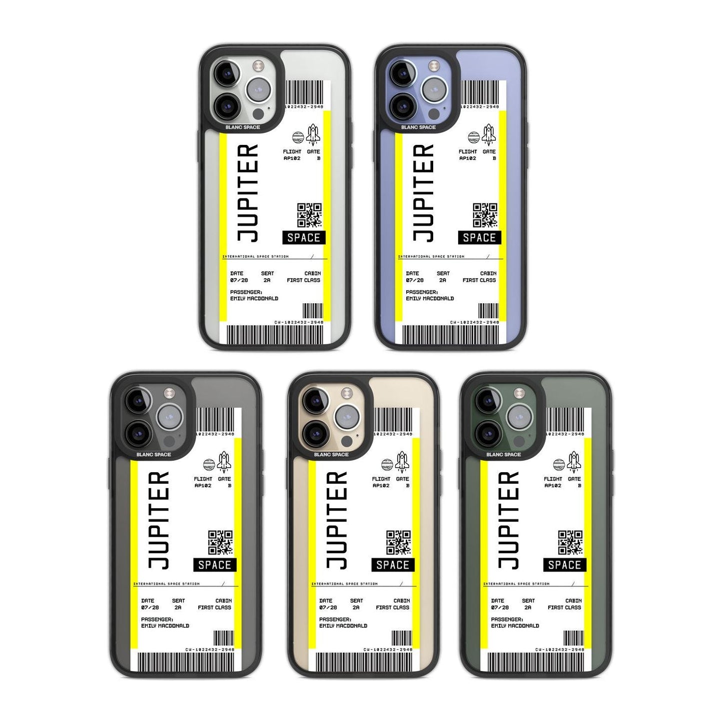 Personalised Jupiter Travel Ticket