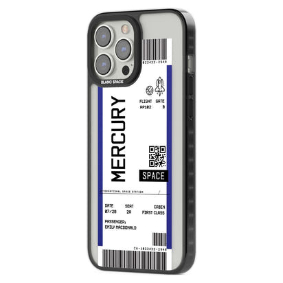 Personalised Mercury Travel Ticket