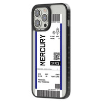 Personalised Mercury Travel Ticket