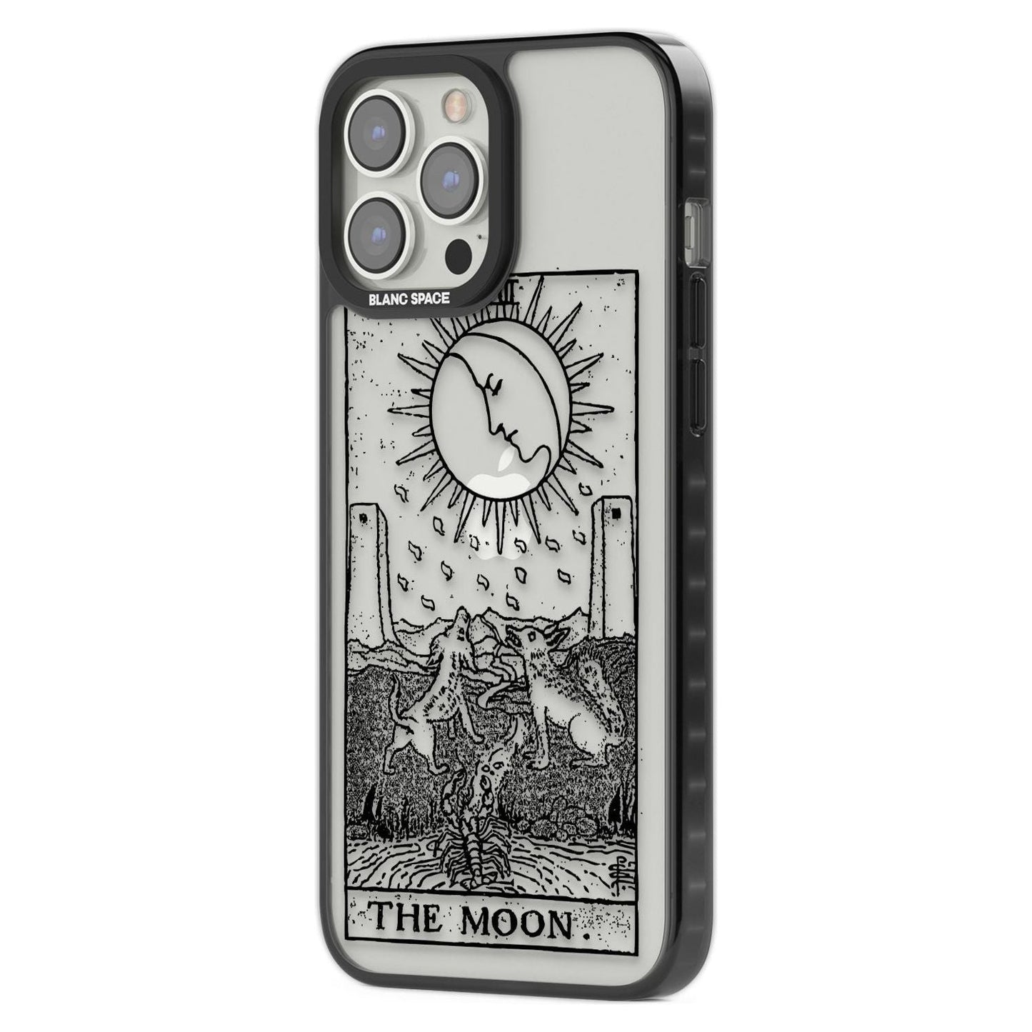 Personalised The Moon Tarot Card (Clear)