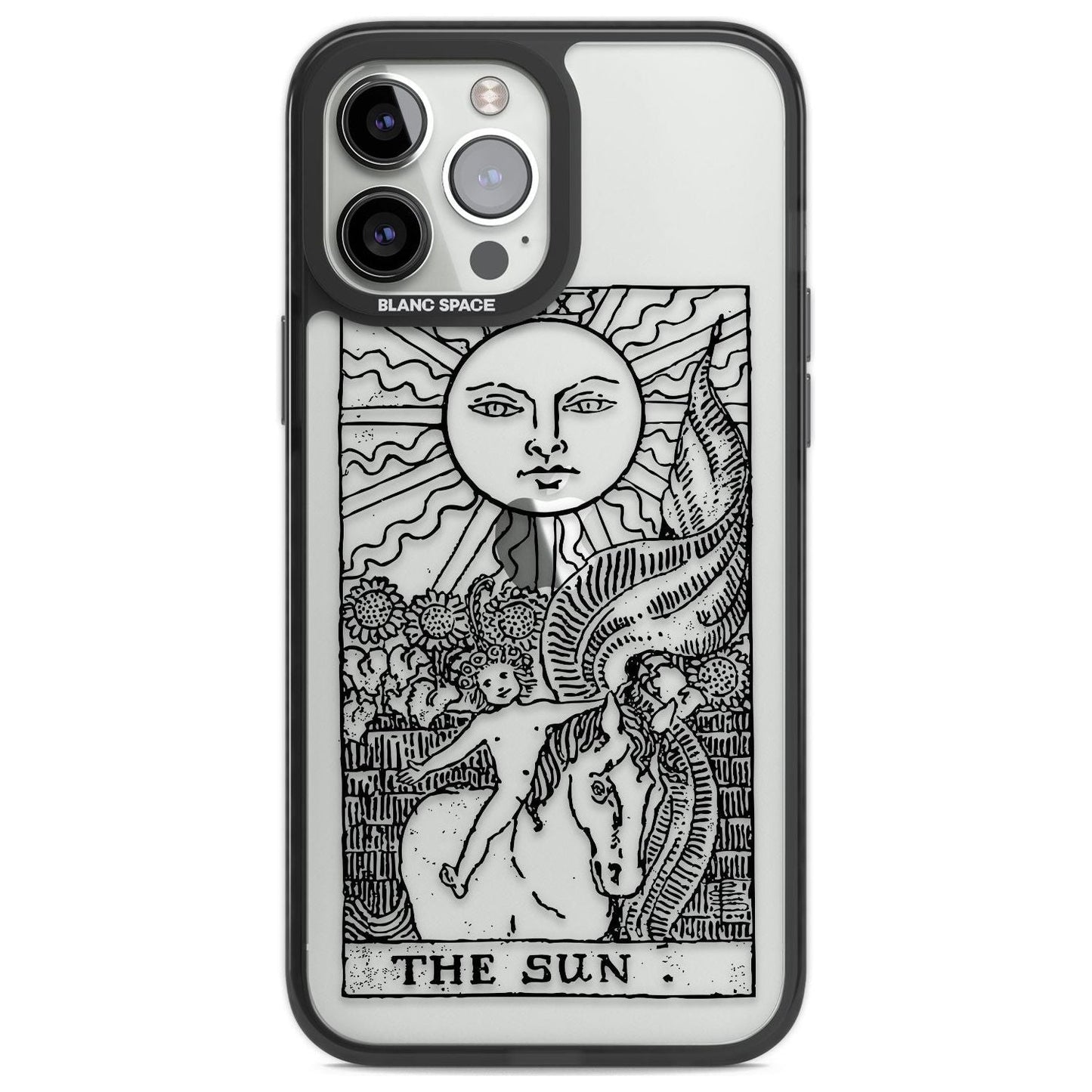 Personalised The Sun Tarot Card (Clear)