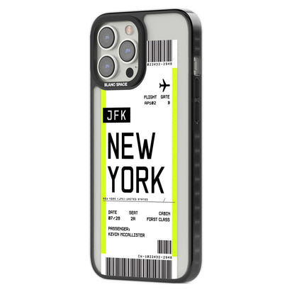 Personalised New York Boarding Pass