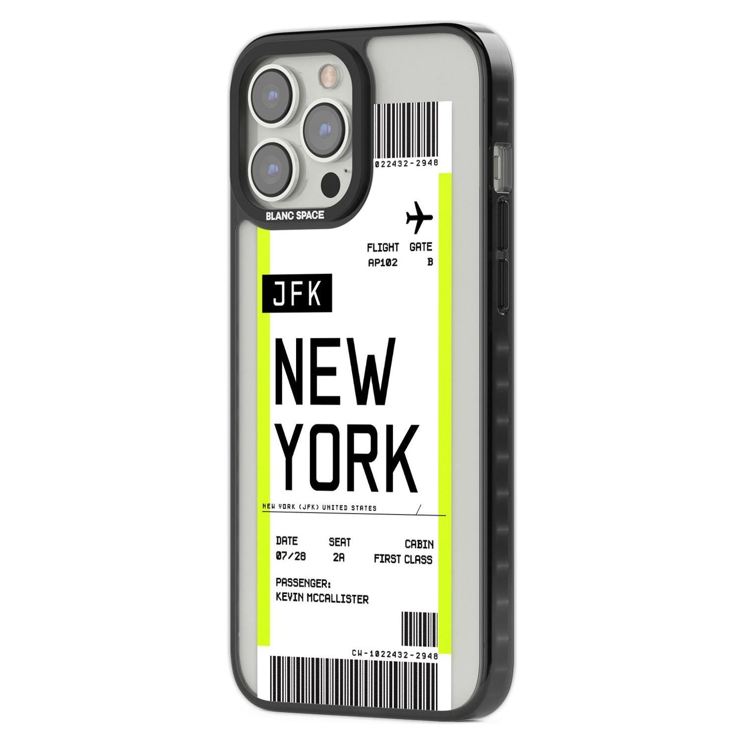 Personalised New York Boarding Pass