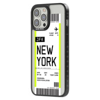 Personalised New York Boarding Pass