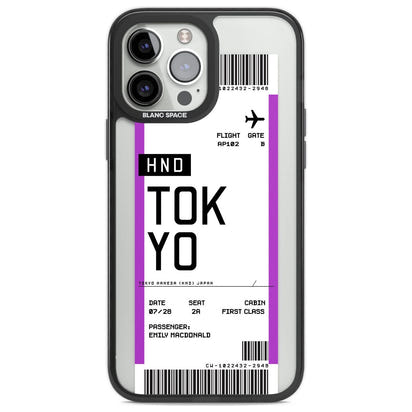 Personalised Tokyo Boarding Pass