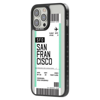 Personalised San Francisco Boarding Pass
