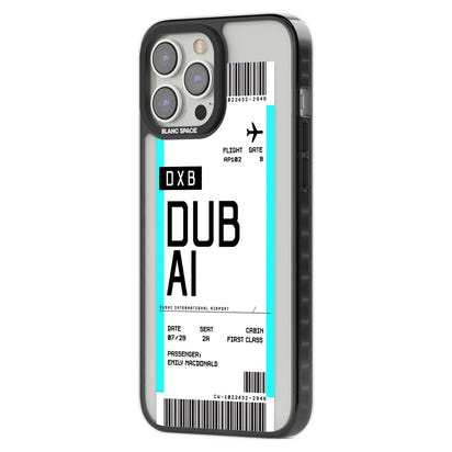 Personalised Dubai Boarding Pass