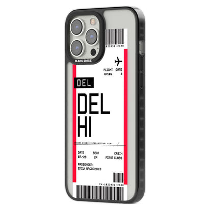 Personalised Delhi Boarding Pass