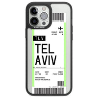 Personalisierte Bordkarte für Tel Aviv