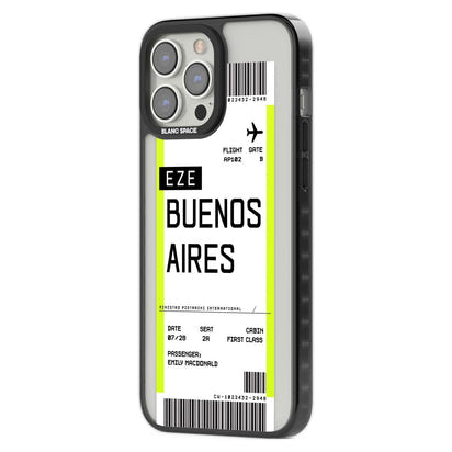 Personalised Buenos Aires Boarding Pass