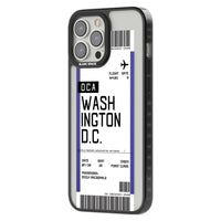 Personalised Washington D.C. Boarding Pass