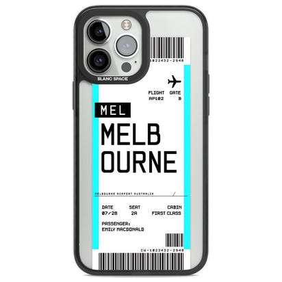 Personalised Melbourne Boarding Pass