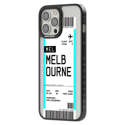 Personalised Melbourne Boarding Pass