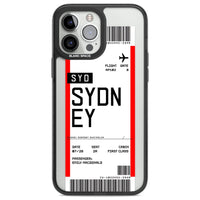 Personalised Sydney Boarding Pass