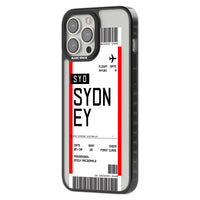Personalised Sydney Boarding Pass