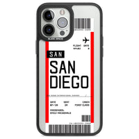 Personalised San Diego Boarding Pass