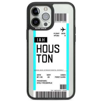 Personalised Houston Boarding Pass