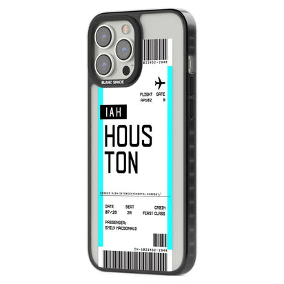 Personalised Houston Boarding Pass
