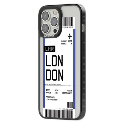 Personalised London Boarding Pass