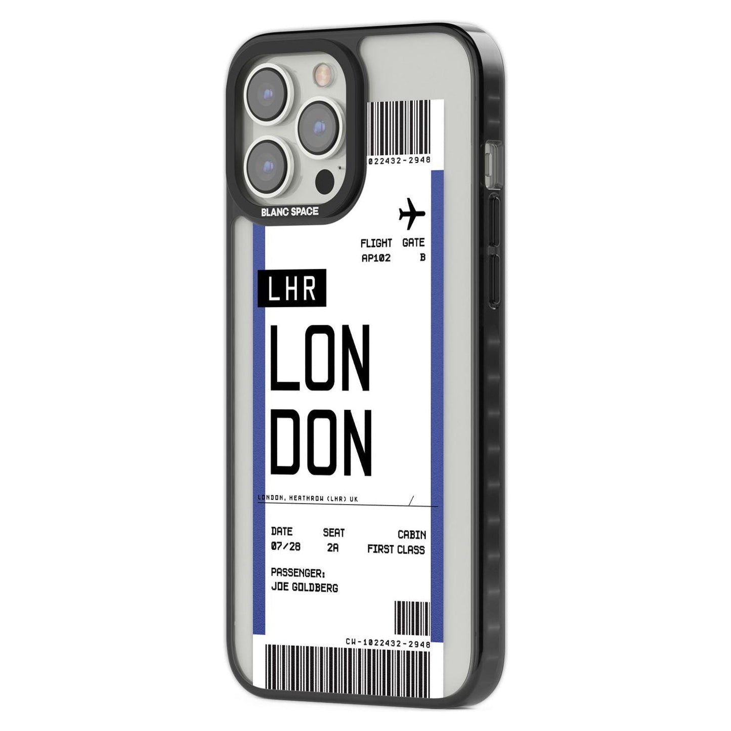 Personalised London Boarding Pass