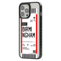 Personalised Birmingham Boarding Pass