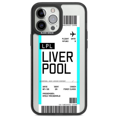 Personalised Liverpool Boarding Pass