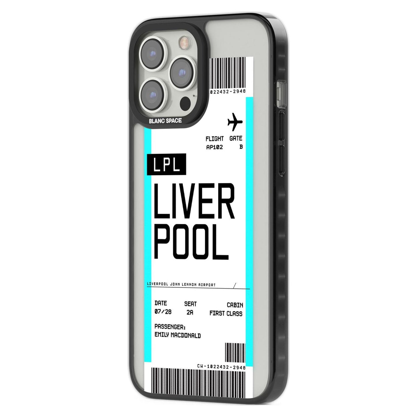 Personalised Liverpool Boarding Pass