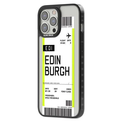 Personalised Edinburgh Boarding Pass