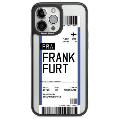 Personalised Frankfurt Boarding Pass