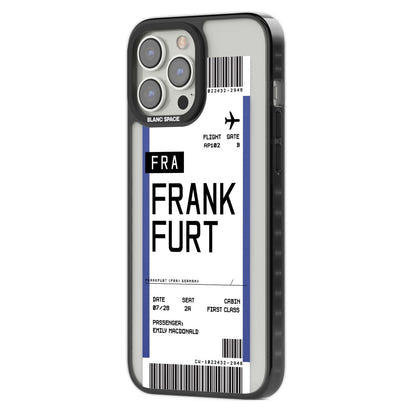Personalised Frankfurt Boarding Pass