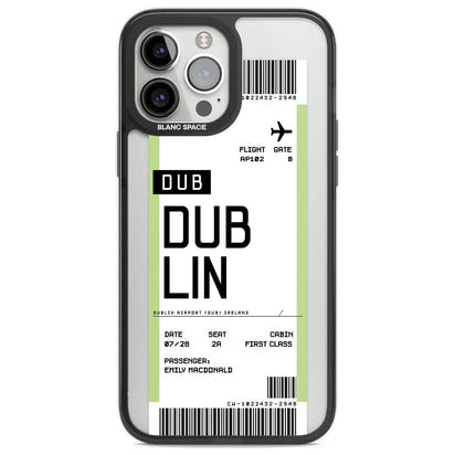 Personalised Dublin Boarding Pass