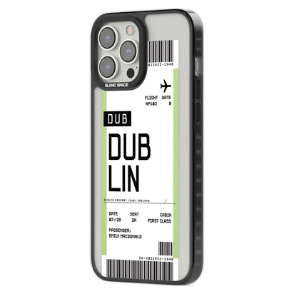 Personalised Dublin Boarding Pass