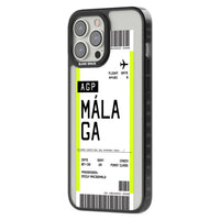 Personalised Málaga Boarding Pass