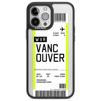 Personalised Vancouver Boarding Pass