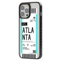 Personalisierte Atlanta-Bordkarte