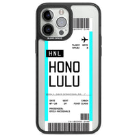 Personalised Honolulu Boarding Pass
