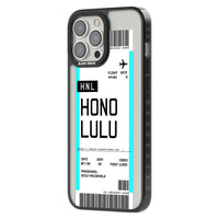 Personalised Honolulu Boarding Pass