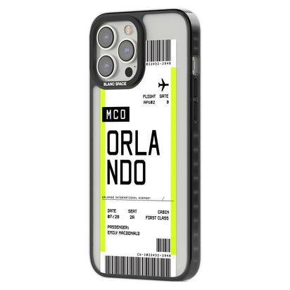 Personalised Orlando Boarding Pass