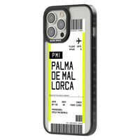 Carte d'embarquement personnalisée pour Palma de Majorque