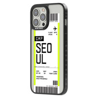 Personalised Seoul Boarding Pass