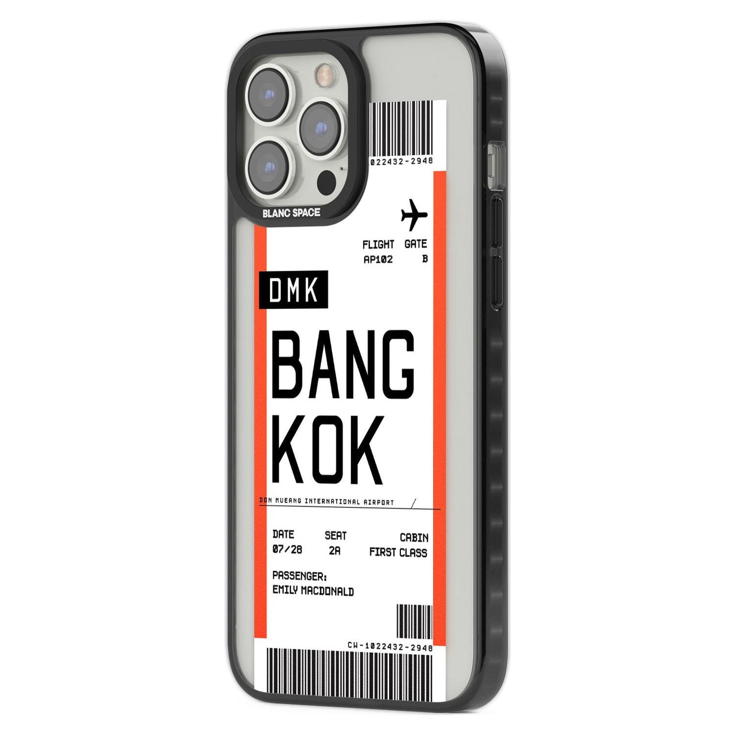 Personalised Bangkok Boarding Pass