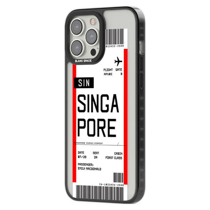 Personalised Singapore Boarding Pass