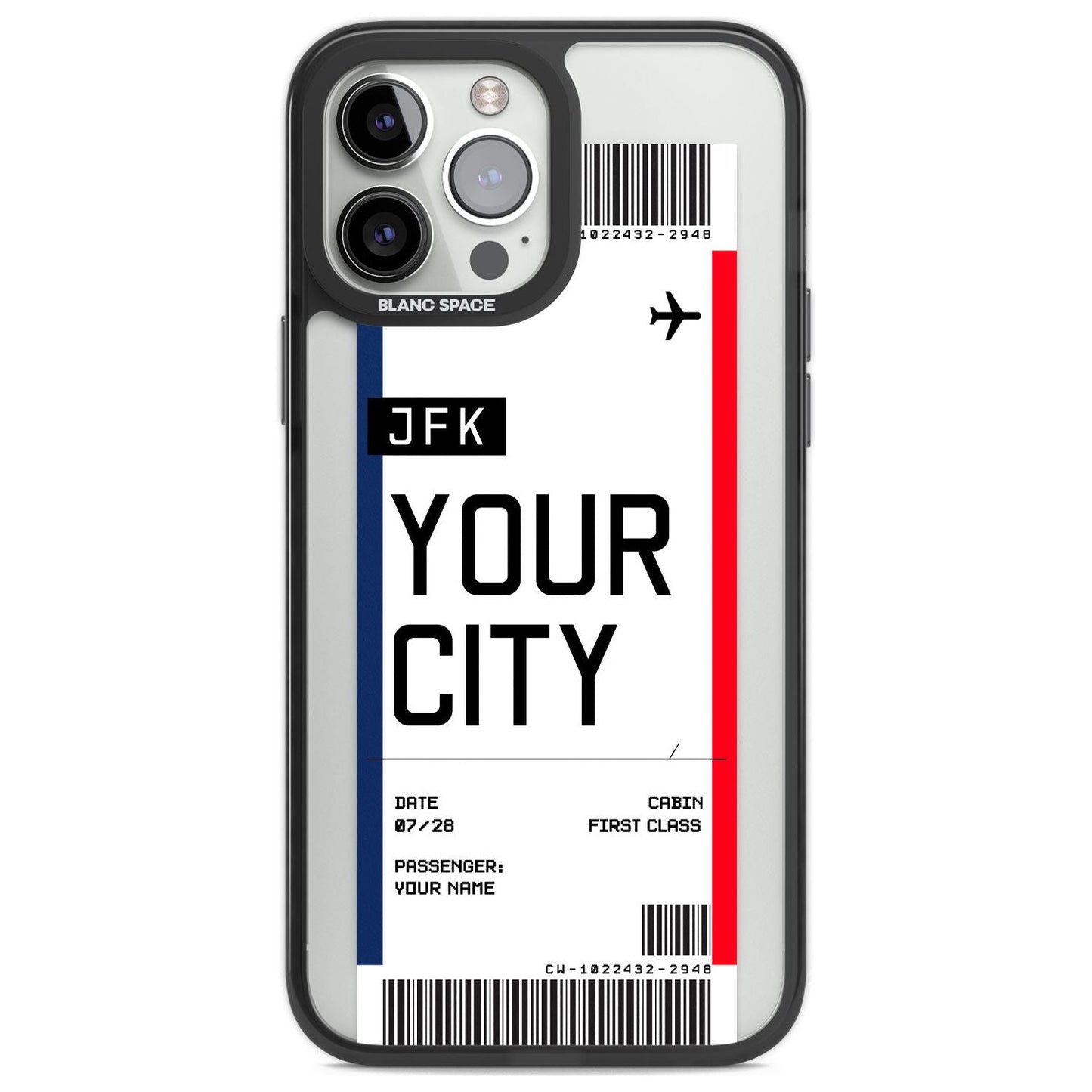 Personalised Create Your Own Boarding Pass Ticket