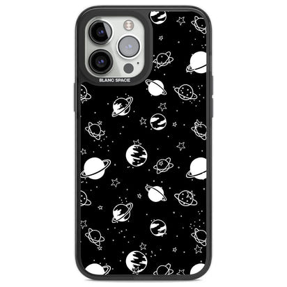 White Planets On Black