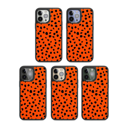 Fetter roter Punktdruck