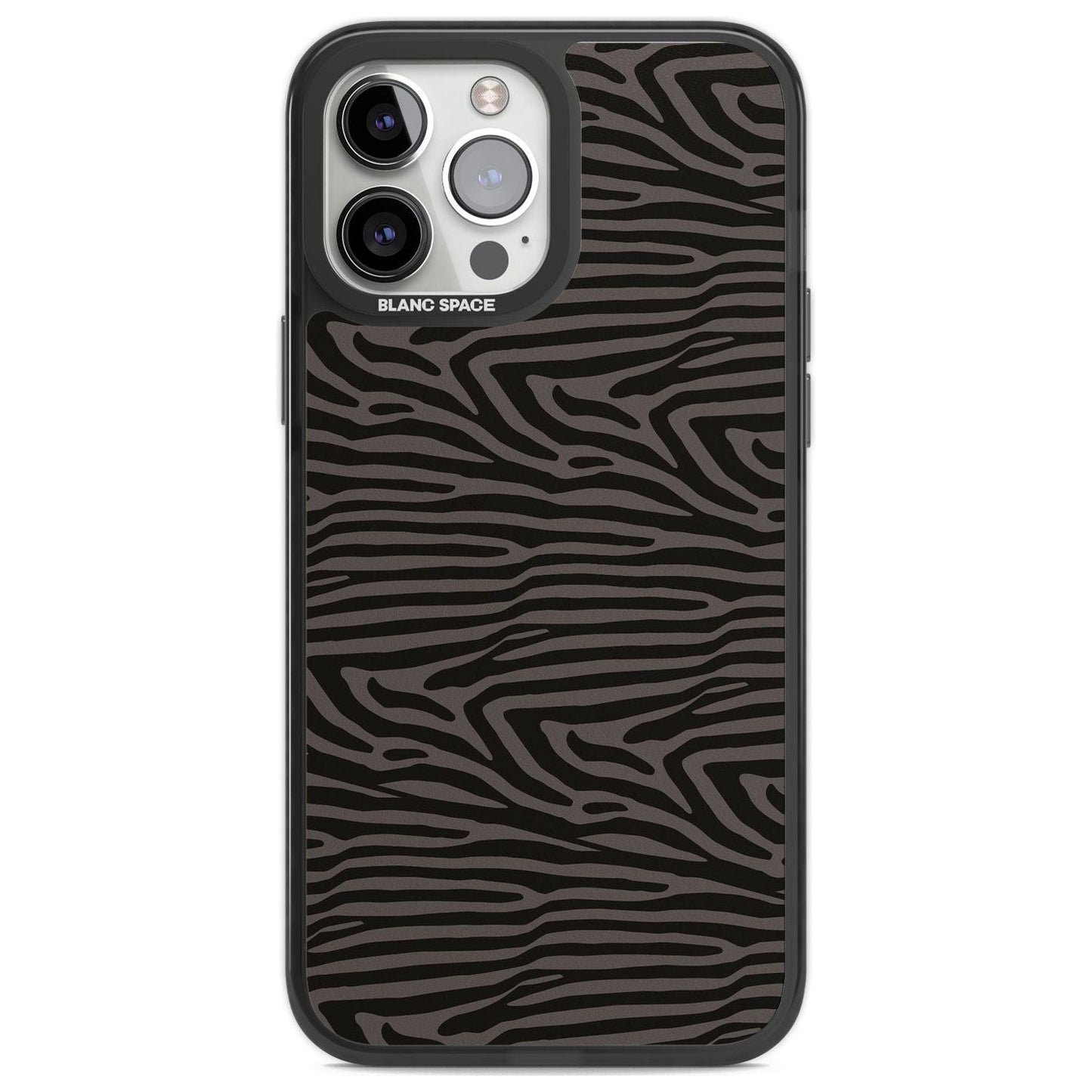 Dark Zebra Print