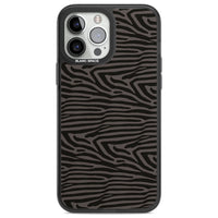 Dark Zebra Print