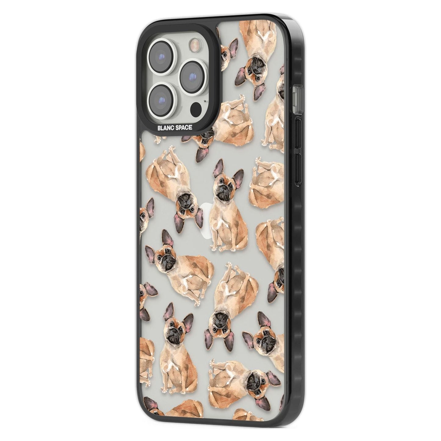 French Bulldog Watercolour Pattern